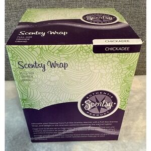 NEW Scentsy CHICKADEE Warmer Wrap Silhouette Wrap Only Birds Retired